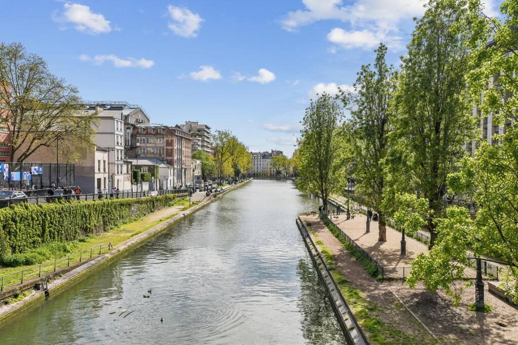 Appartement Studio Renove De Charme - Canal Saint Martin *